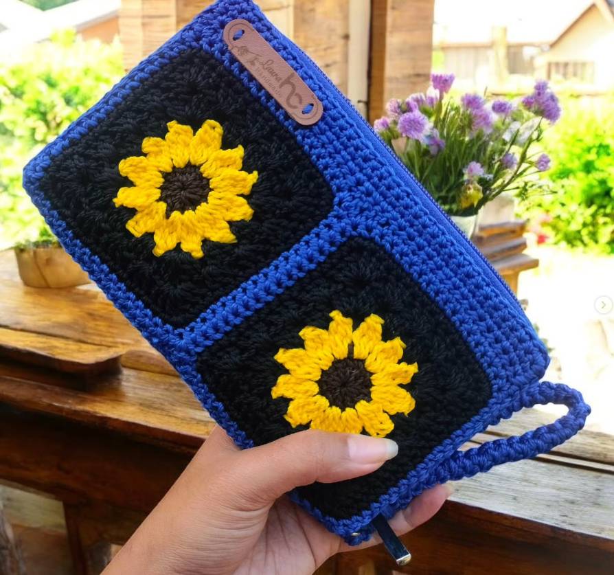 Dompet Rajut 3 in 1